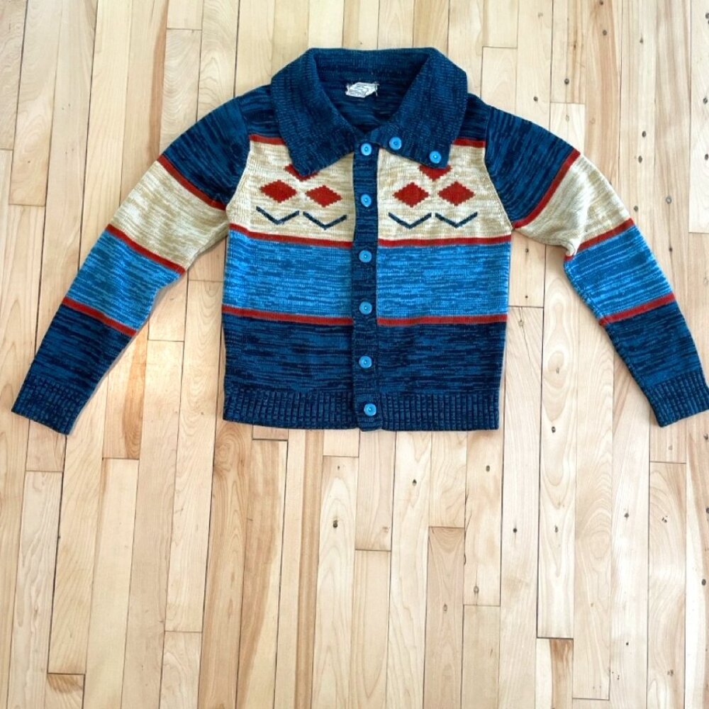 70s Vintage Cardigan